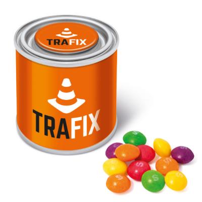 Sweets Hatters Promotional Merchandise Image Of Small Paint Tin Skittles