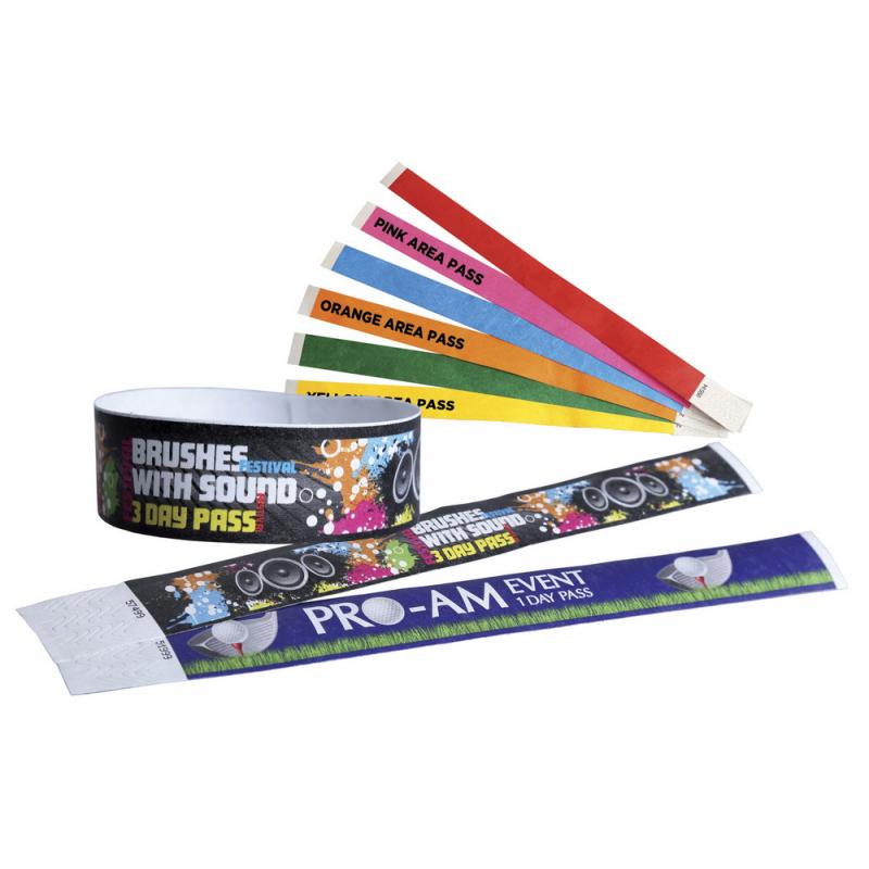Image of Tyvek Security Wristbands