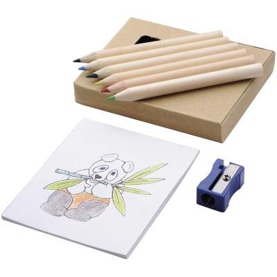 Image of Streaks 8-piece colouring set