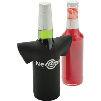 Image of Neoprene T-Shirt Shaped Bottle Cooler