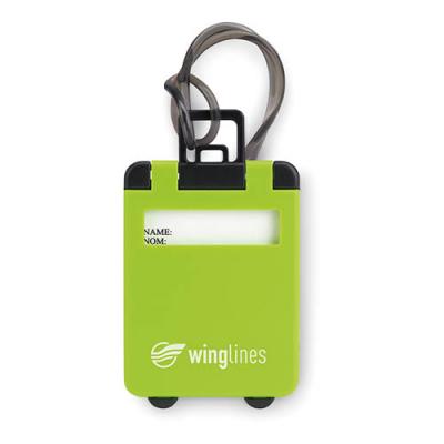 Image of Luggage tags plastic