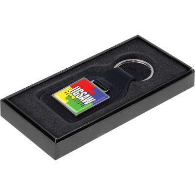 Image of Emperor Square Keyring with Box