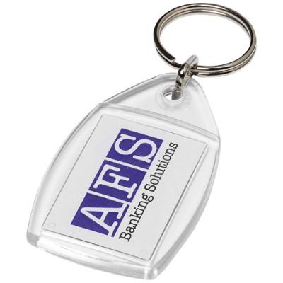 Image of Rhombus Keychain with Plastic Clip