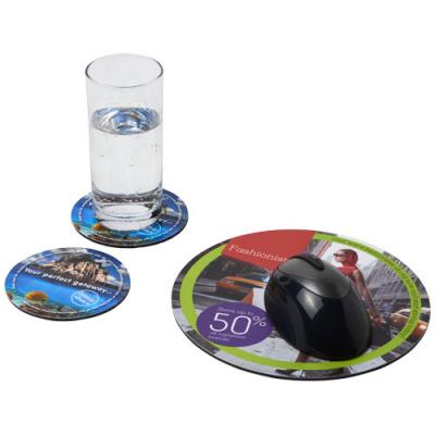 Image of Q-Mat® mouse mat and coaster set combo 5