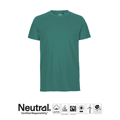 Image of Neutral Fairtrade Organic Standard Fit T-Shirt