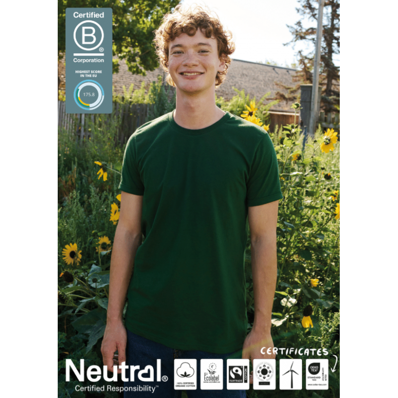 Image of Neutral Fairtrade Organic Unisex Regular T-Shirt